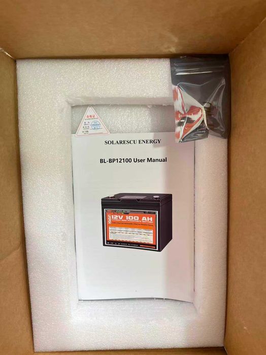 Baterie Premium LiFePO4 100Ah 12V,Celule EVE LF 100ah