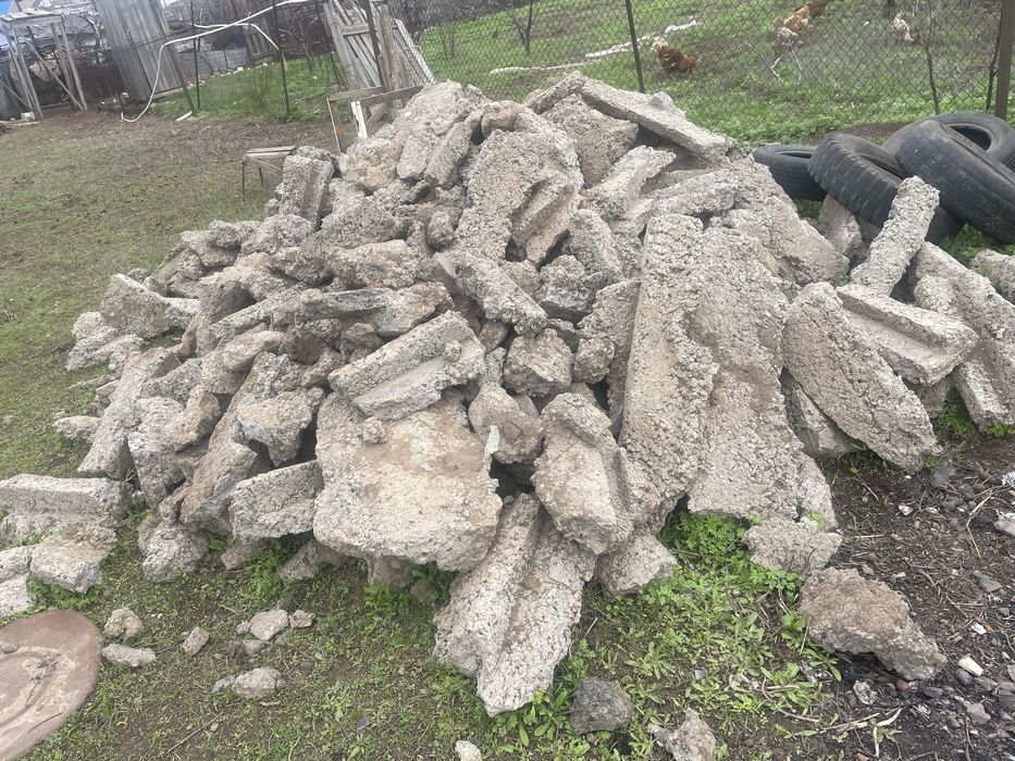 Таза буд тастар щебен мен цемент раствор
