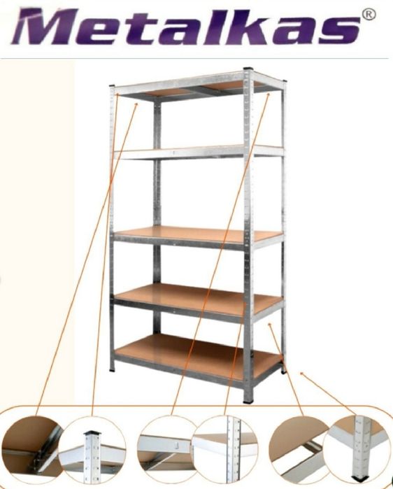 RAFTURI zincate cu 5 polite MDF POLONIA Noi - 150 LEI Bucata