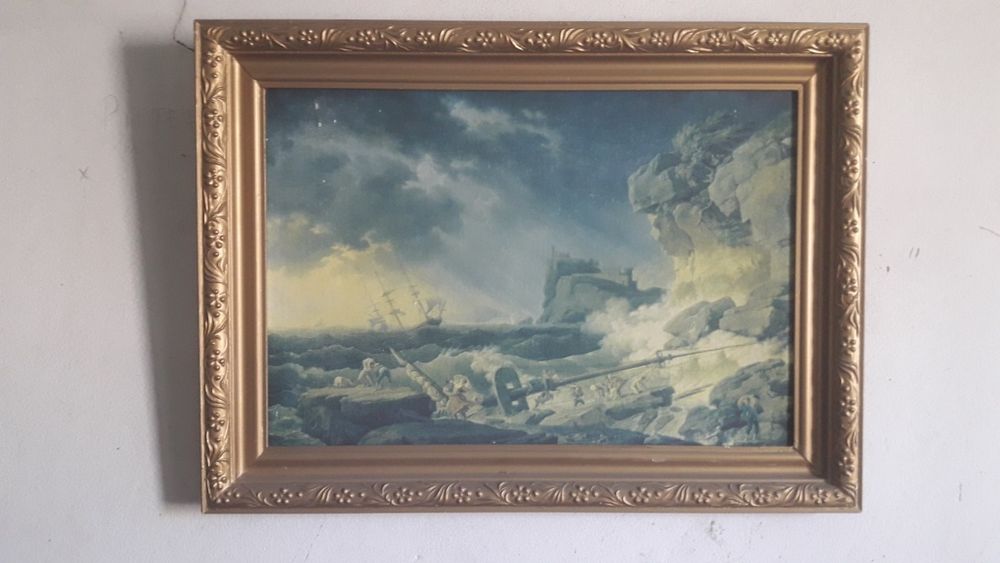 картина - кораблекрушение