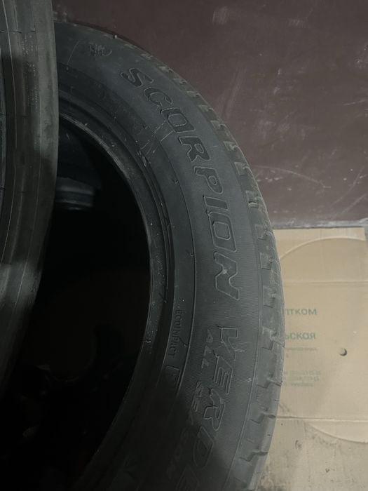 Автошины комплект лето б/у 235/55