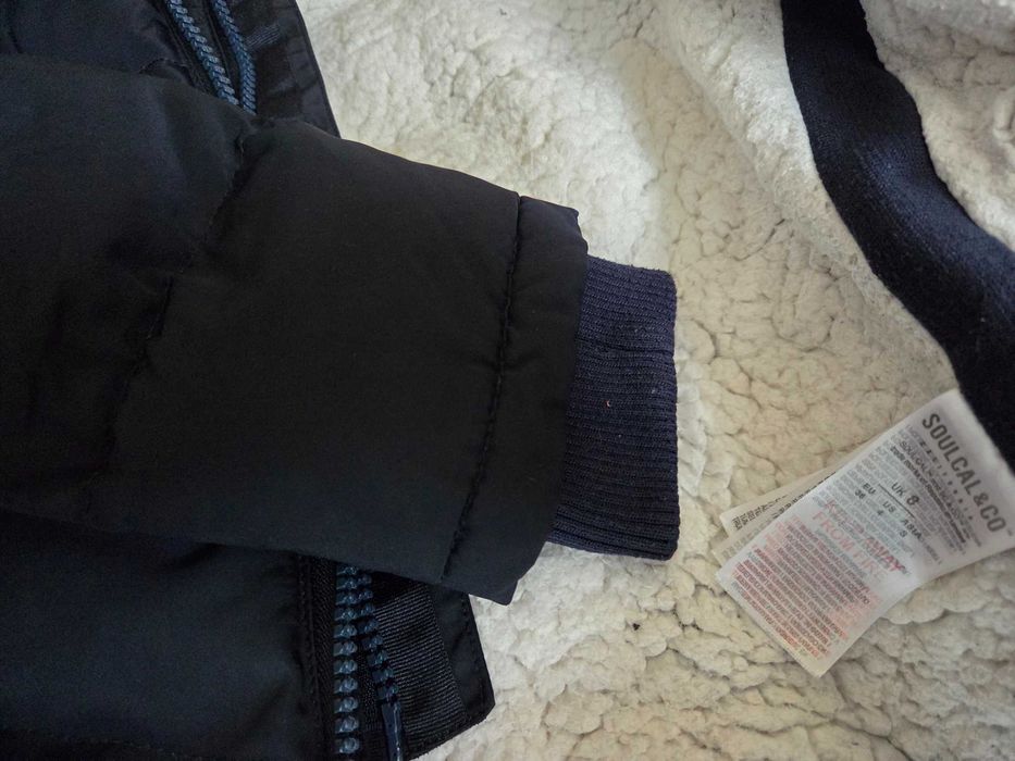 Дамско зимно яке Soulcal&co размер S тънмосин цвят