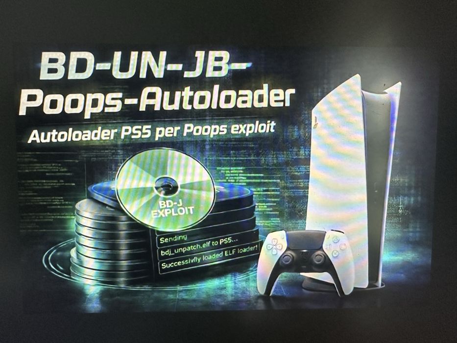 Disk PS5 BD-JB Autoloader - modare modat Playstation 5