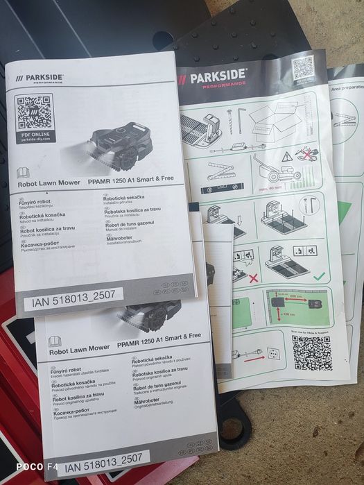 Косачка робот Parkside PPAMR 1250 A1