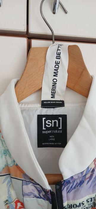 Ново оригинално Après-ski bomber  Super Natural (унисекс) L