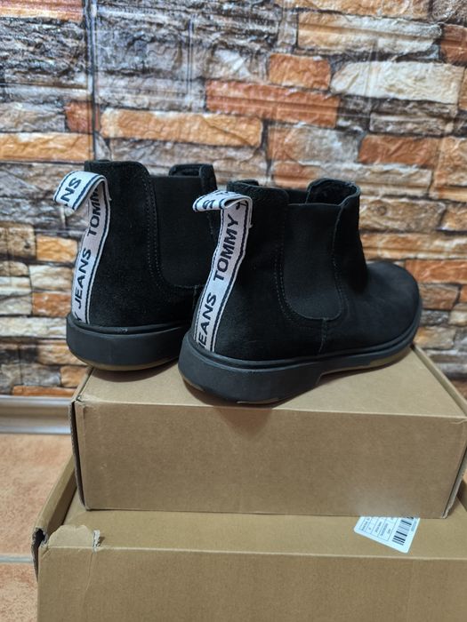 Tommy  Jeans Боти  естествена кожа