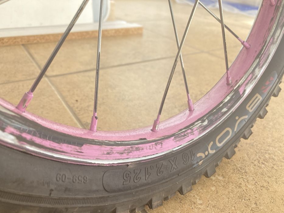 16” инча Колело за калпазанки 4-6г. Детски велосипед 16 цола.