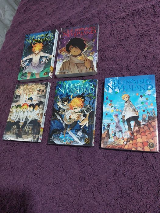 The promised neverland– 5 тома (манга), от 5-9 volumes