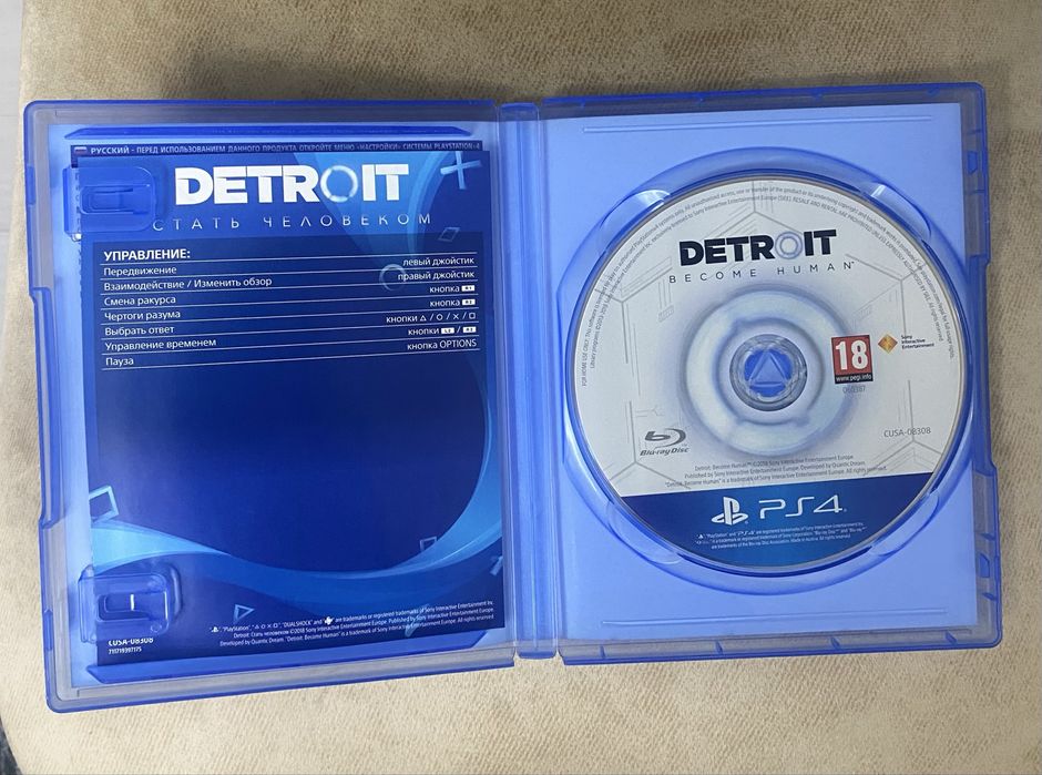 Detroit: Стать человеком PS4