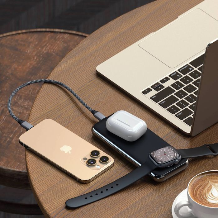 Satechi Quatro Wireless Power Bank - 10000 мАч
