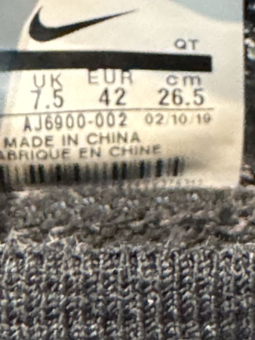 Маратонки NIKE VAPORMAX .Номер 42