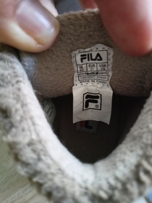 Бебешки боти Fila