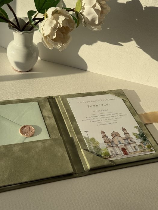 Персонализиран Подаръчен Комплект За Кръщене