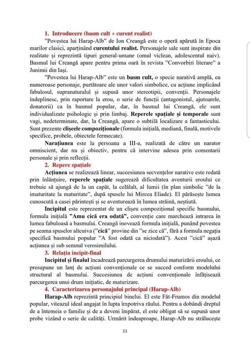 BAC de 10 - eseuri complete pentru subiectul al III-lea