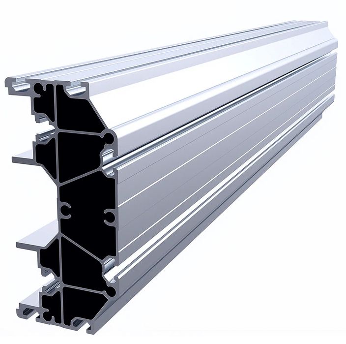 Vand profil axa X 200x96mm, accepta sfu/dfu 20/16 si ghidaje de 20mm