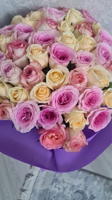 Свежий букет роз! срочно