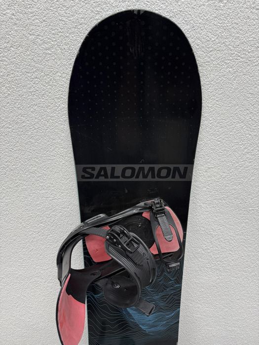 placa snowboard salomon super 8 rtl 2025 147 cm