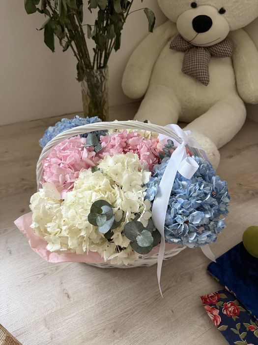 Букет в корзинке