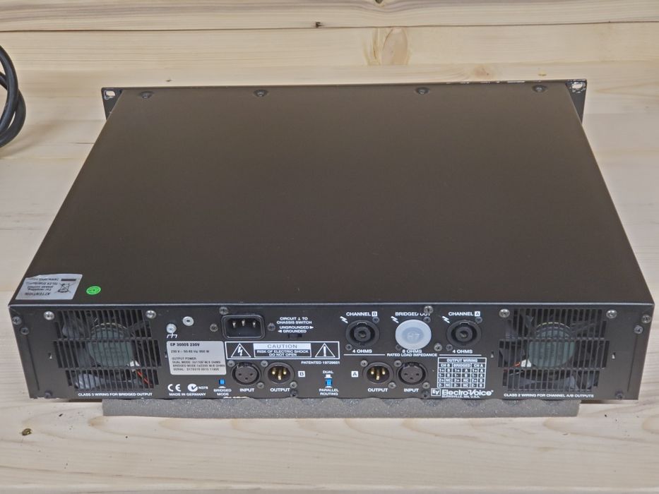 Ev p3000rl / electro voice cp3000s