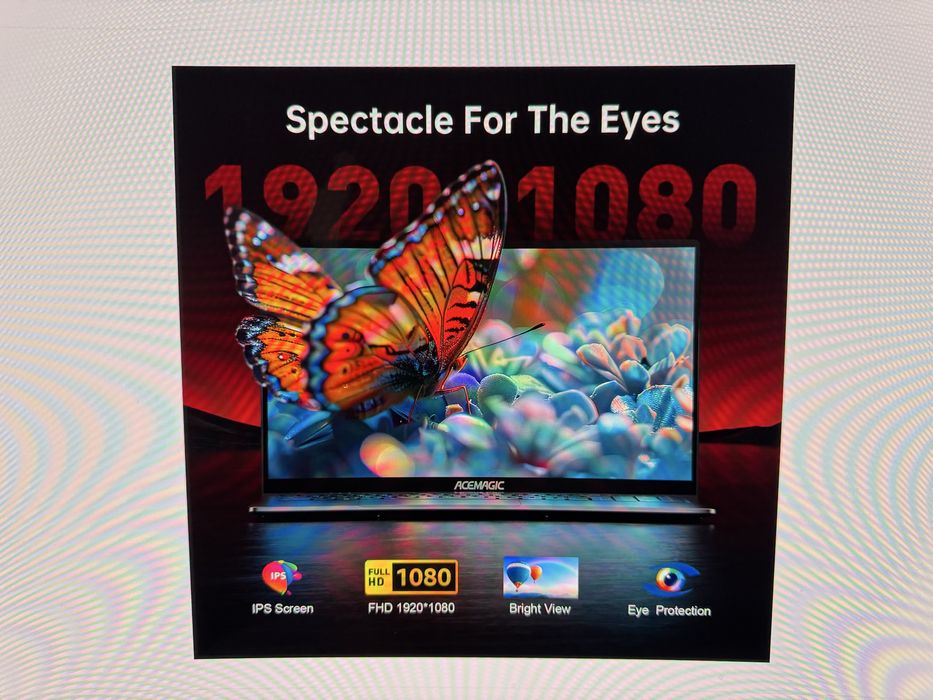 Laptop Gaming ACEMAGIC16.1 - Ryzen 7 5825u, 16 GB DDR4, 512M.2nvmE