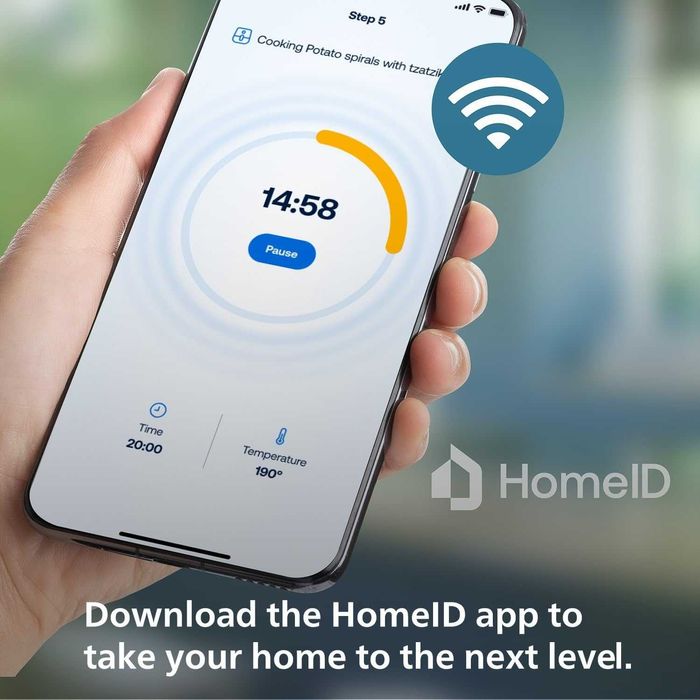 Еар Фрайер Airfryer 13-in-1 Philips 4.1L, 13 програми, Wi-Fi Rapid Air