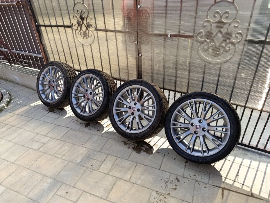 Set Roti Jante Vara R17 4x100 Fiat Punto  Gun metal Grey Magneziu Hond