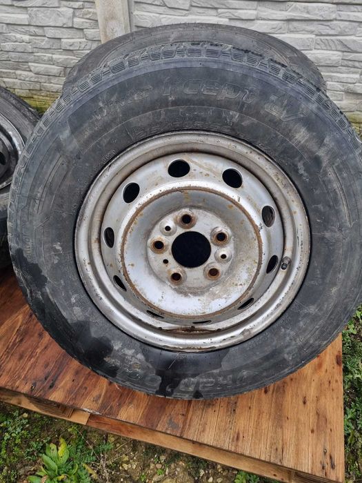 Anvelope 215 75 R15C cargo + Jante Fiat Ducato 15"