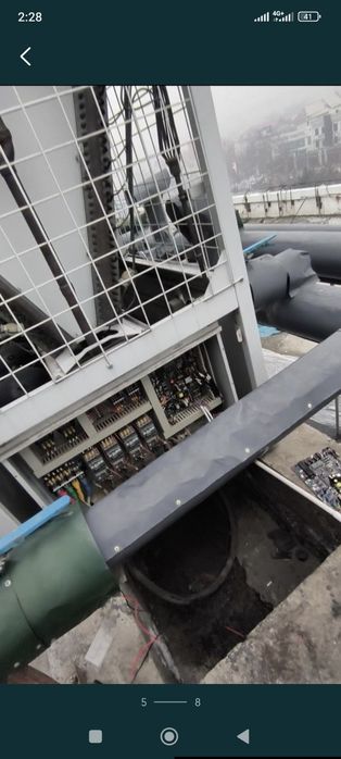 чиллер  фанкойл ремонти