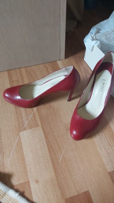 Pantofi eleganti piele