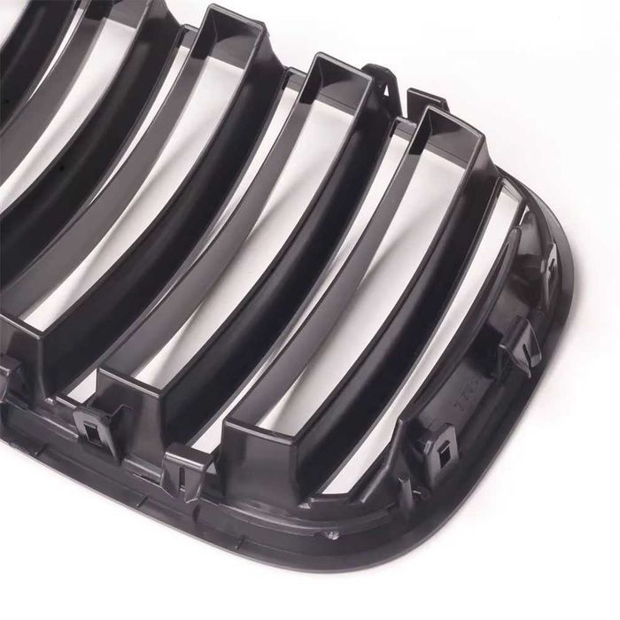 Set 2 grile duble M negru lucios BMW X5 E53 facelift 2003-2006