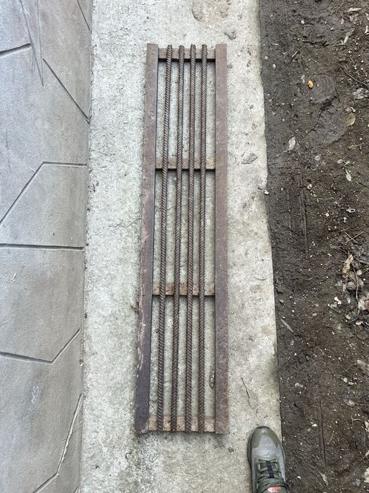 Железные решетки для арыков