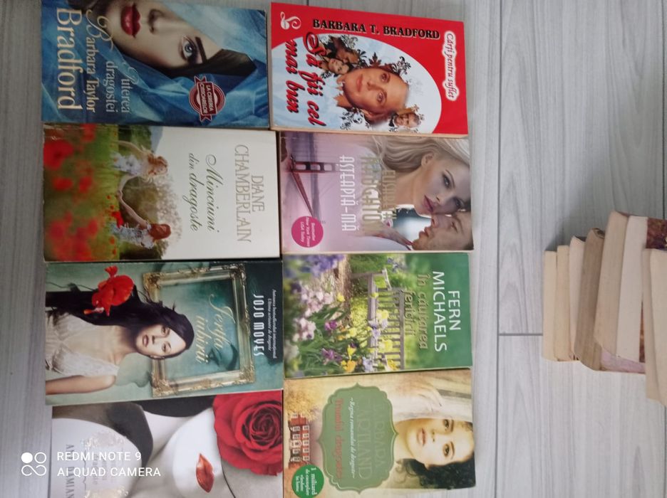 Vând urgent cărți romantice 5  lei bucata