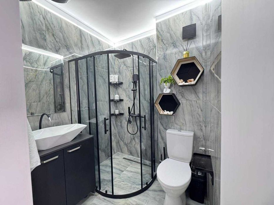 Сдается впервые! Дизайнерская студия 46 м² у моря (Несебър, Черно Море 3) БЕЗ КОМИССИИ. От собственника.