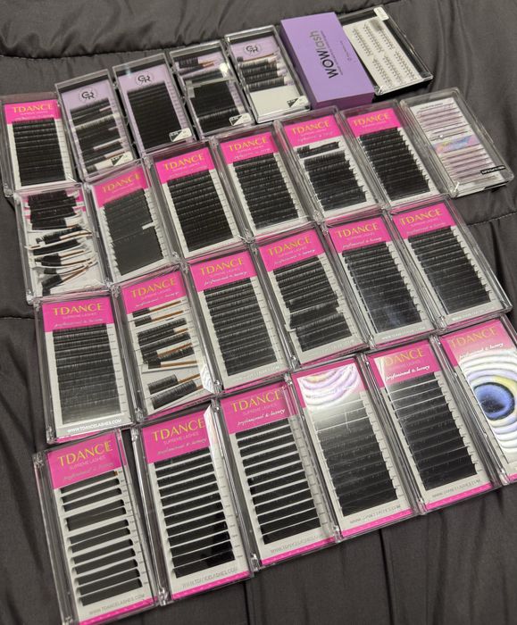 Кутии с мигли(ръчни снопчета)