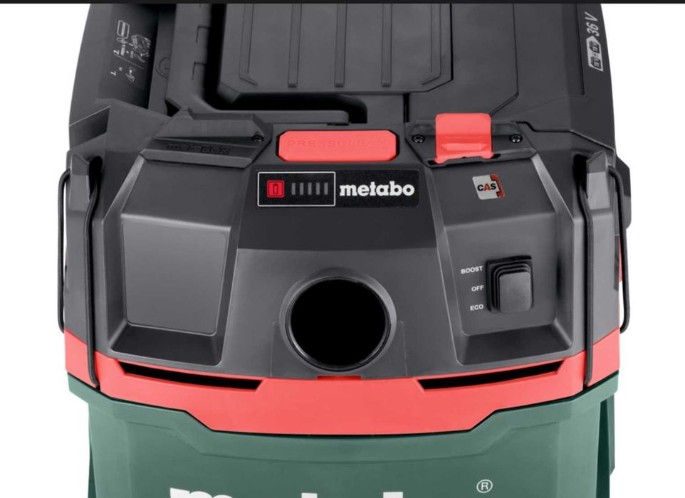 Акумулаторна прахосмукачка Metabo AS 36-18 L 20 PC