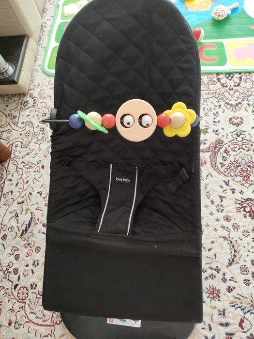 Детский шезлонг очень удобный с малышом!