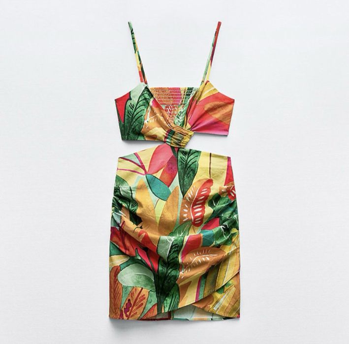 Лягна рокля на Zara