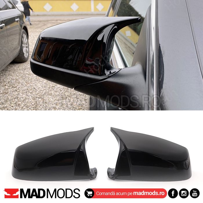 Set capace oglinzi M BMW Seria 5 6 7 F01 F03 F06 F07 F10 F11 F12 F13
