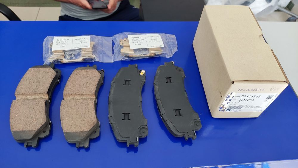 Колодка Trailblazer Трейлблейзер тормозная передний комплект