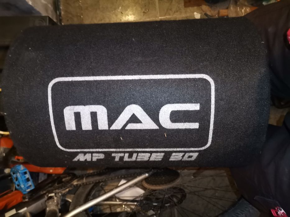 Boxă bass auto 100w perfect funcțională, adusă din Germania,tun de bas