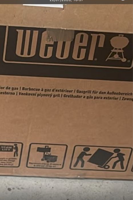 Gratar pe gaz WEBER SPIRIT NOU