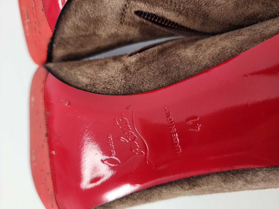 Botine Christian Louboutin Belle 100, mărimea 4