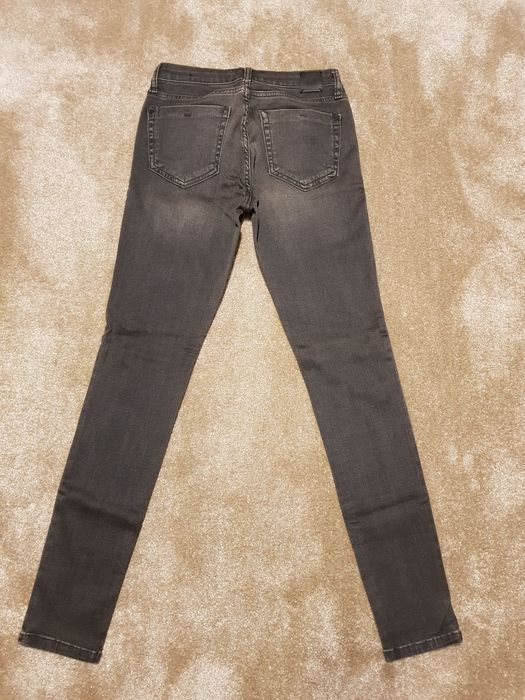 Blugi Mango, 36, gri inchis