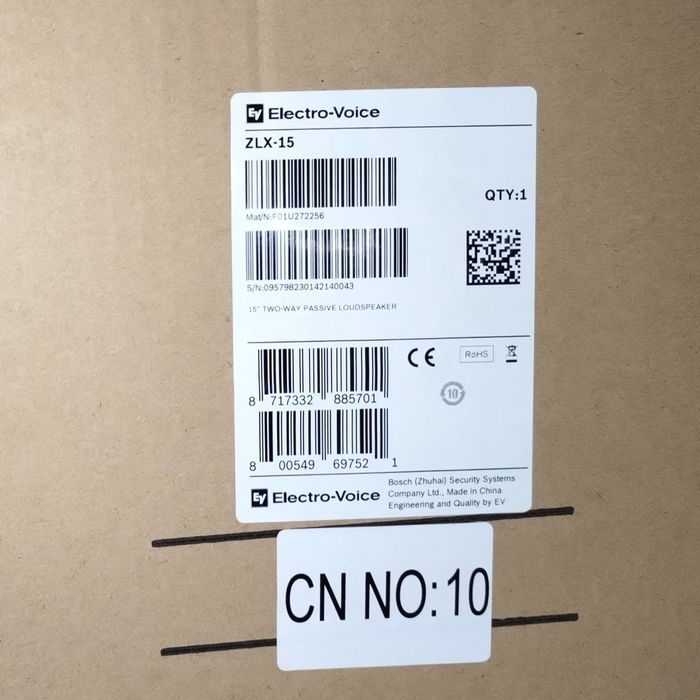 Boxe Electrovoice ZLX15 - pasive, noi