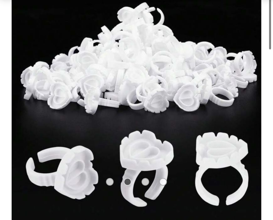 Пръстен за лепило с две деления и прорези за лесни снопчета