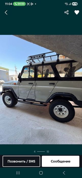 Uaz hunter mazda motor