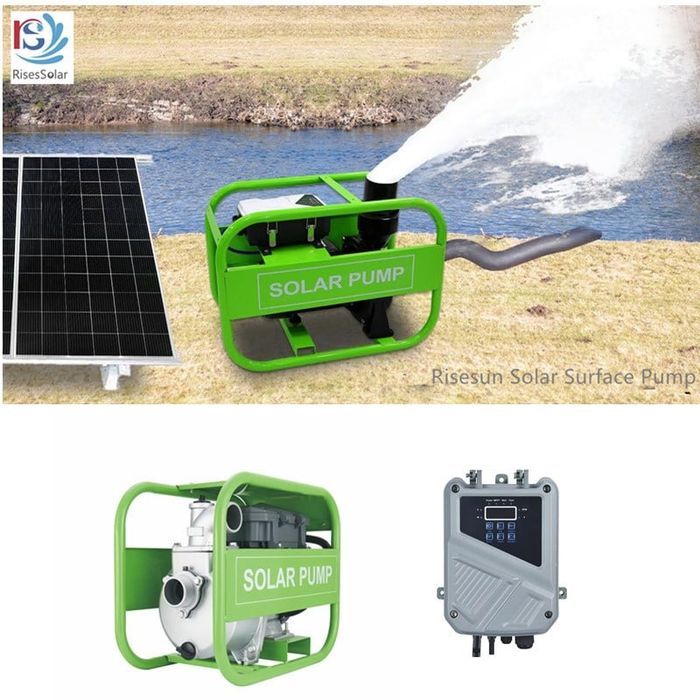 Quyosh paneli bilan ishlaydigan nasos 2.2kW AC/DC