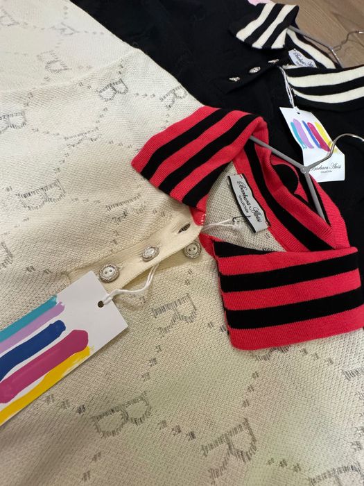 Тениска с яка поло риза блуза Италия Barbara Alvisi S/M (Zara, guess)