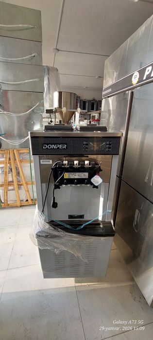 Muzqaymoq aparat freezer DONPER морожнe Professional Arginal Optom nar