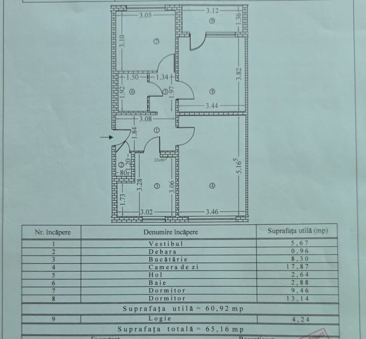 Direct proprietar – Apartament Drumul Taberei, 3 camere decomandat, etaj 1/4, 65 mp, parcare și boxă